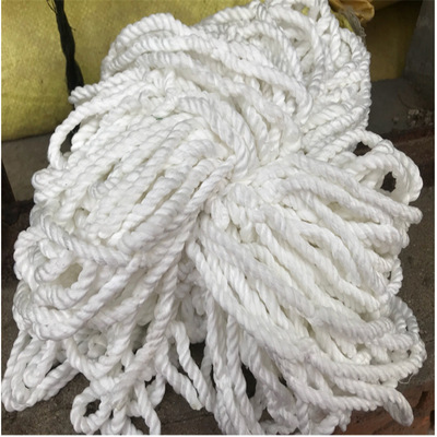 厂家直销白色绳子网建筑工地防坠网货柜安全网