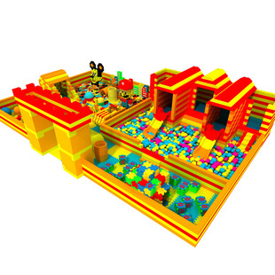 大型l乐高积木epp积木厂家儿童游乐园免费加盟儿童乐园设备