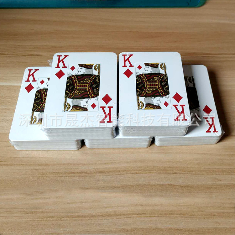 pvc扑克rfid芯片扑克icodeslix塑料扑克nfc高频芯片扑克定制厂家
