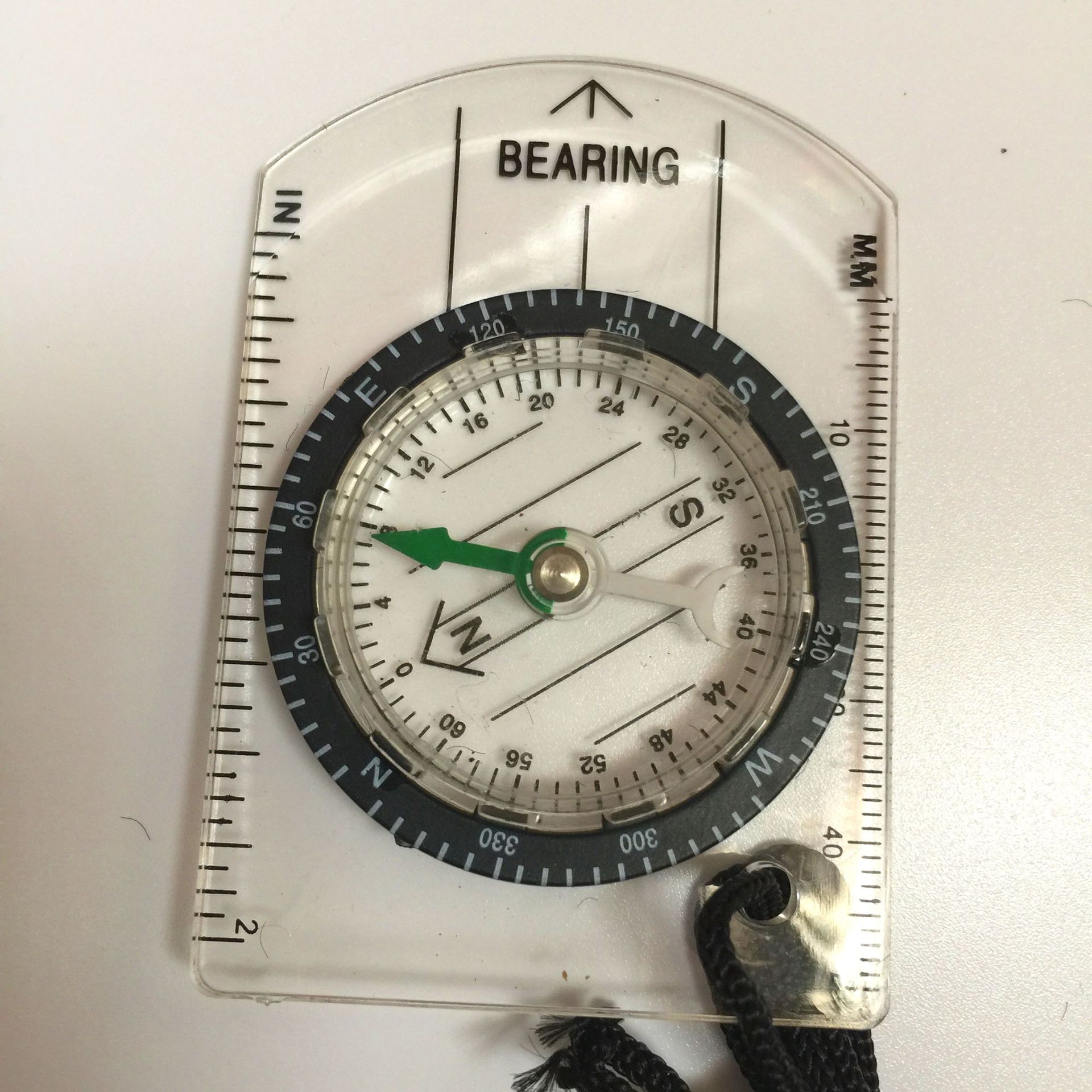 8万个多功能指南针dc45-5c地图尺多功能指北针 地图比例尺户外探险