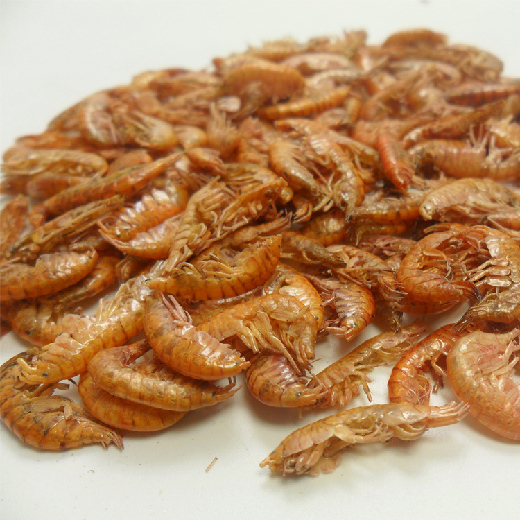 高蛋白补钙龟饲料通用龟粮淡水钩虾无盐小虾干巴西龟增色食物勾虾