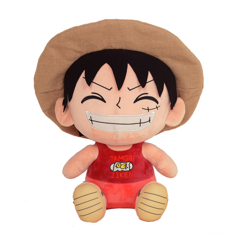 Factory Direct Sales One Piece Plush Doll Luffy Chopper King of the Sea Plush Toy Doll Wholesale