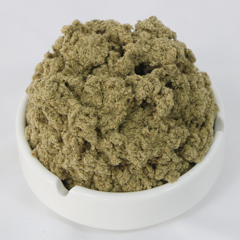 蕲春五年陈一级艾绒 手工袋装散装艾绒1000g可oem定制批发厂家