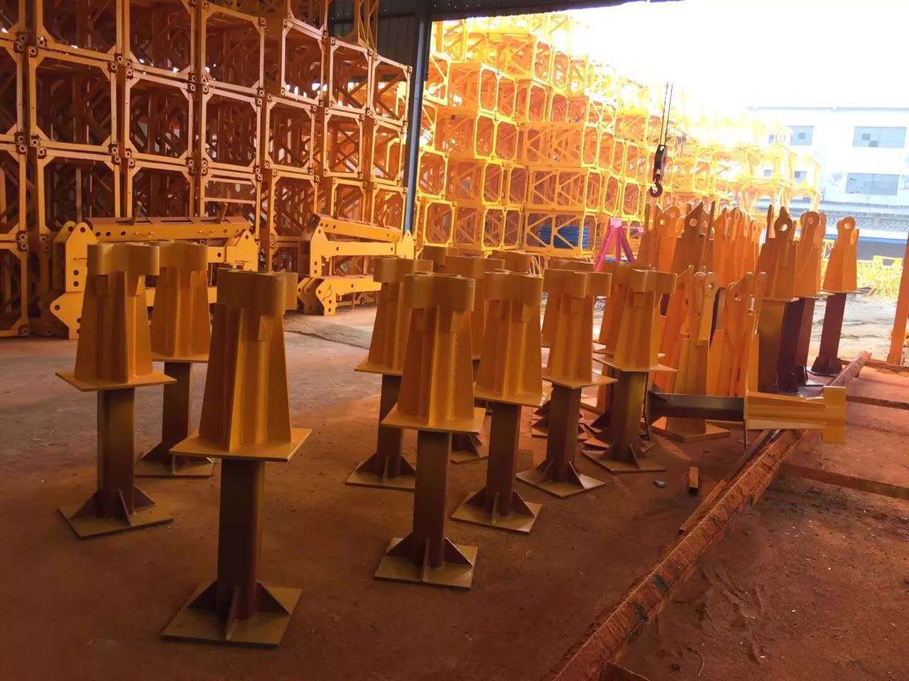 中联徐工塔机5610塔吊专用支腿方管 塔机标准节专用预埋支腿