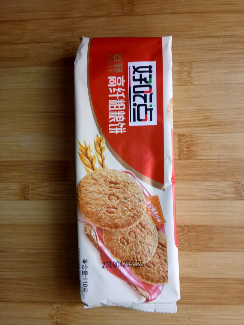 110g达利园好吃点高纤煎麸饼 蔬菜饼 粗粮饼 消化饼 饼干
