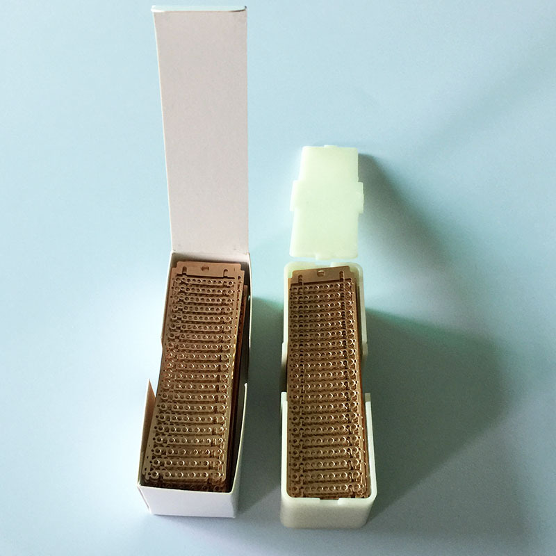 smt接料工具耗材 有边无边联排状铜扣单个散状接料剪钳专用铜扣