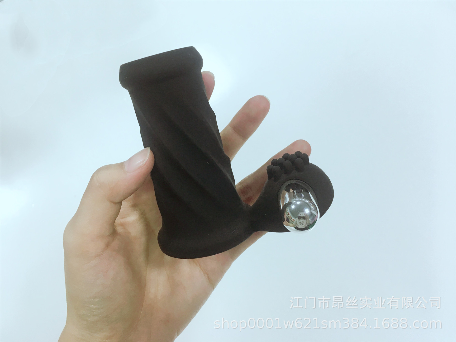 昂丝硅胶阴茎套前列腺按摩震动男人玩具成人用品飞机套按摩富士