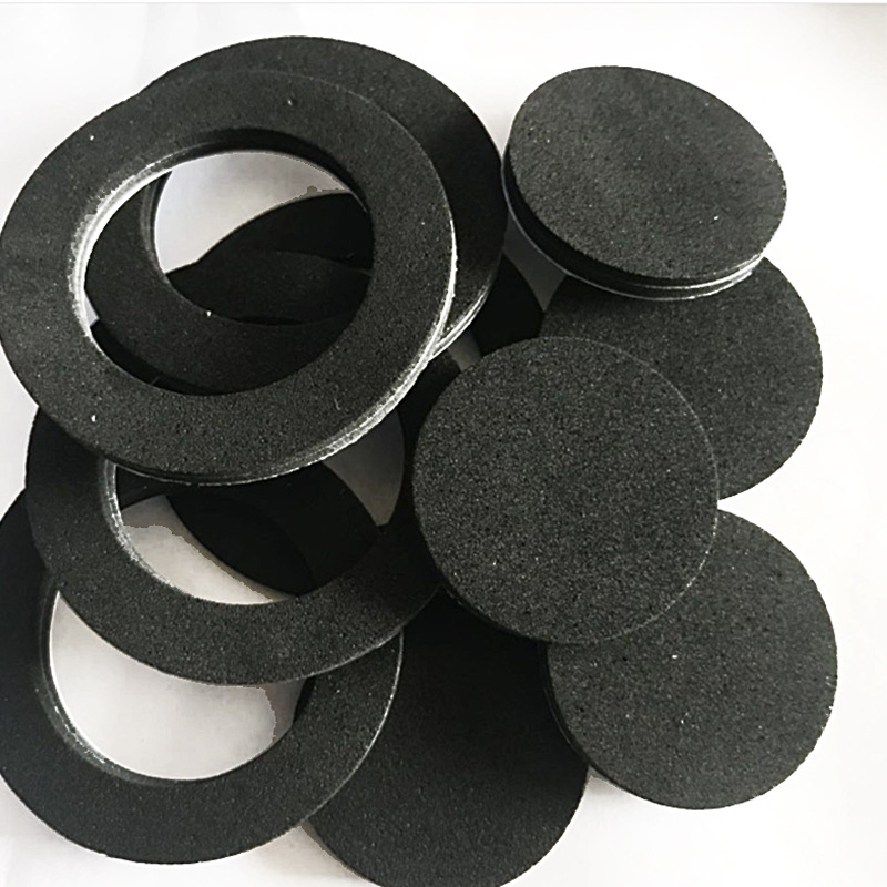 厂家直销黑色eva泡棉垫圈 eva垫块密封海绵垫 防震缓冲垫