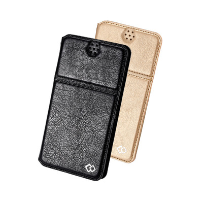 5-5.5寸手机壳 防摔万能手机皮套 翻盖插卡老人机保护套