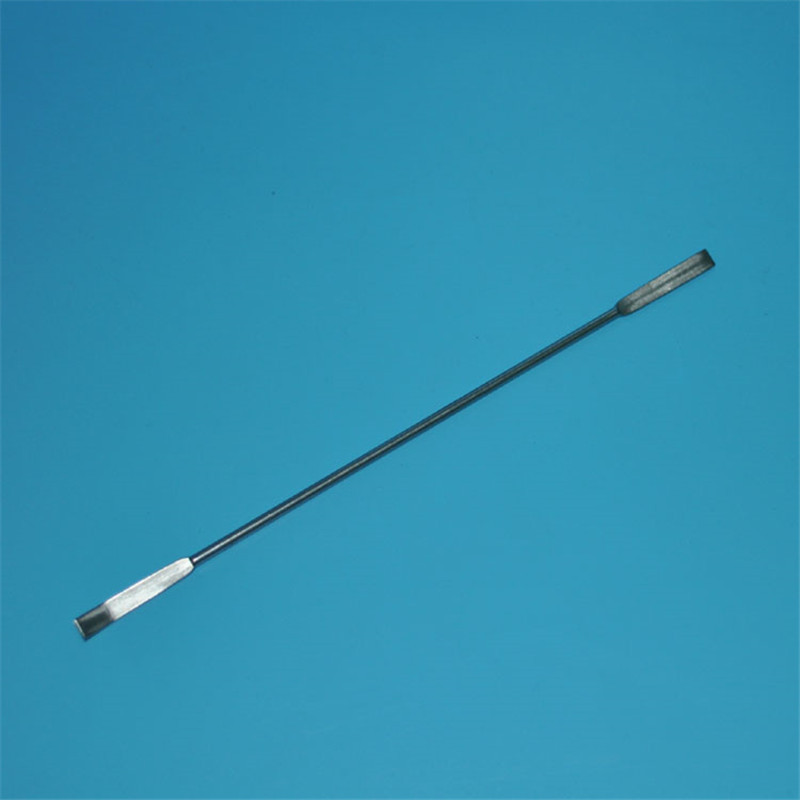 微量不锈钢双头药刮 刮刀 接种铲125~500mm 海门专业实验耗材