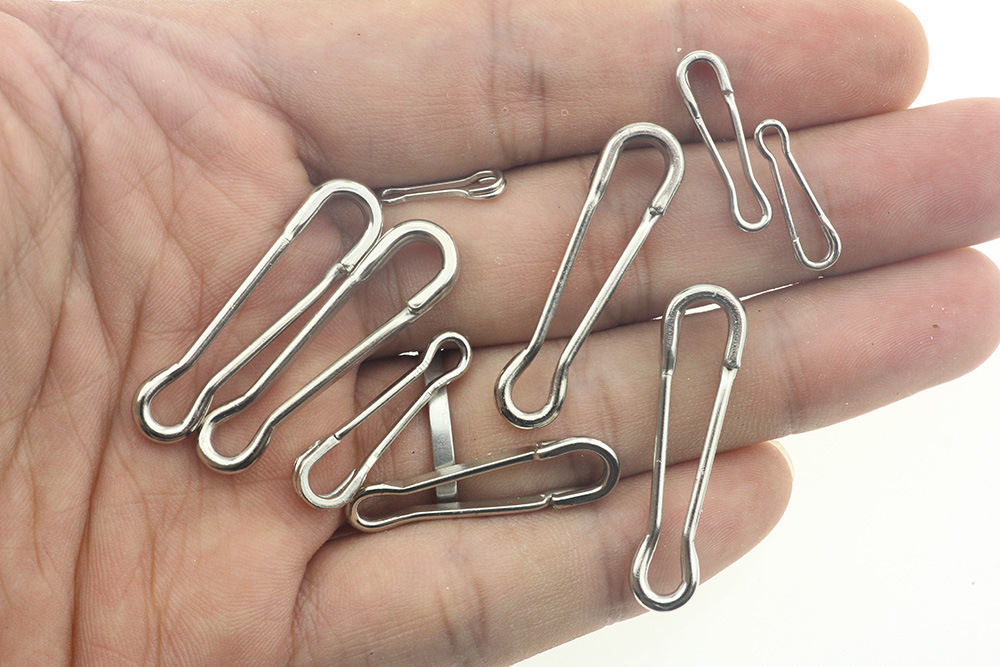 夏威夷别针路亚别针鱼镖连接器钓鱼卡子扣8字环垂钓小配件渔具