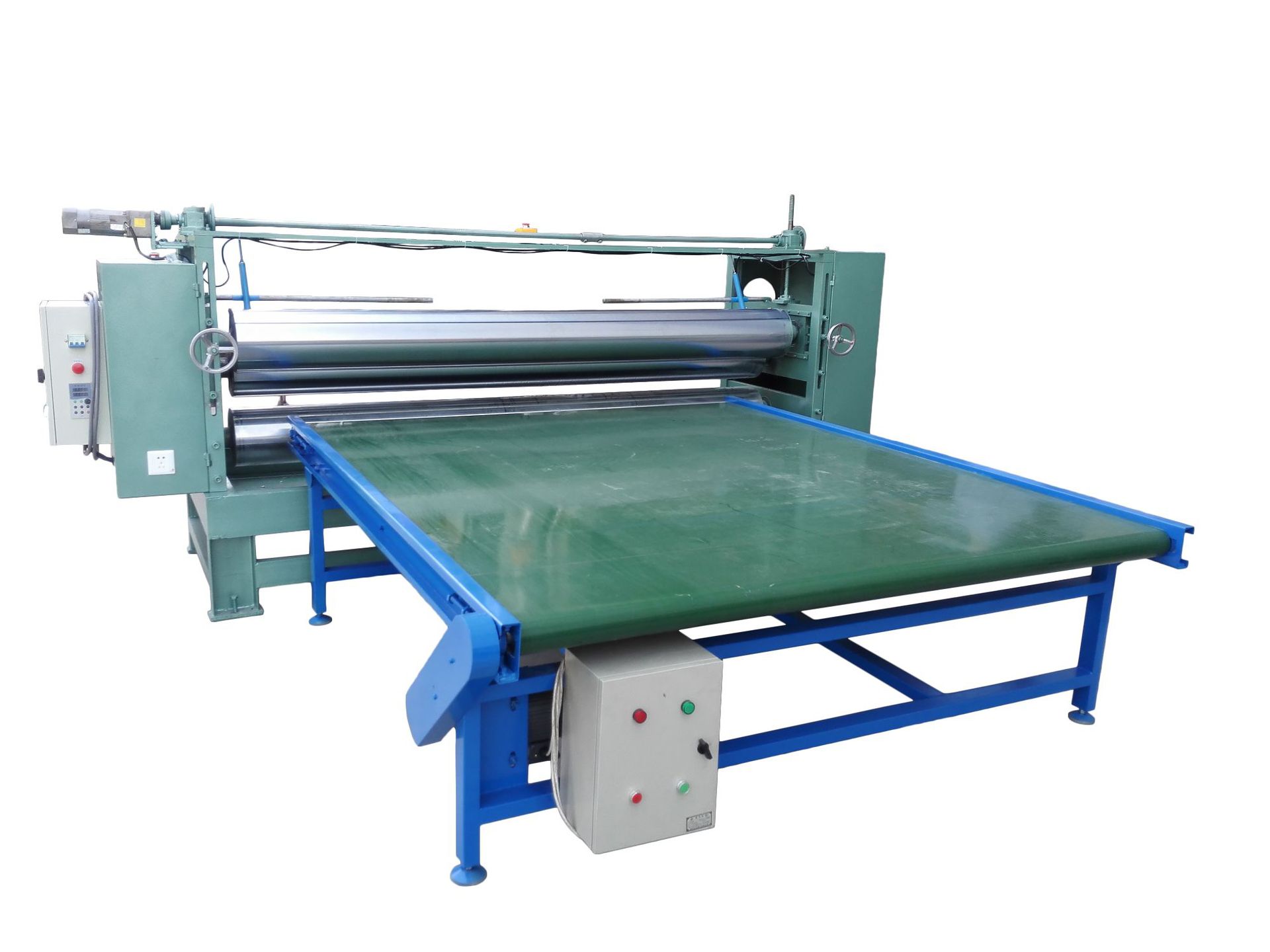 大型海绵复合机大型海绵上胶机双人自动充气垫海绵复合上胶机