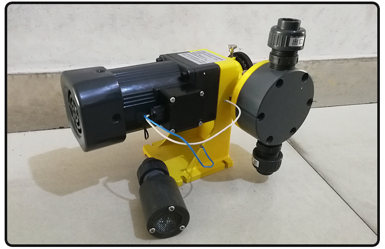 小型机械隔膜计量泵 卧式加药泵 pac/pam投加计量泵 水处理隔膜泵