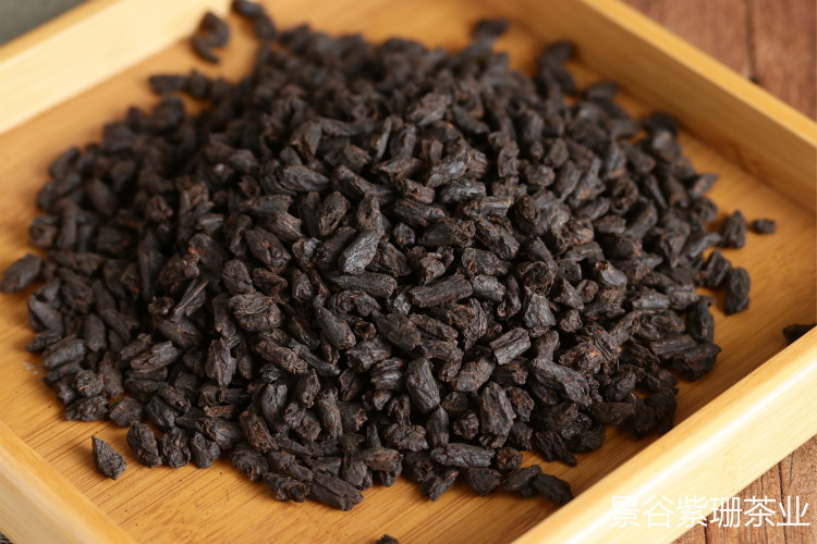 云南普洱茶 熟茶 茶化石陈年老茶头 散茶 糯香碎银子500g散装