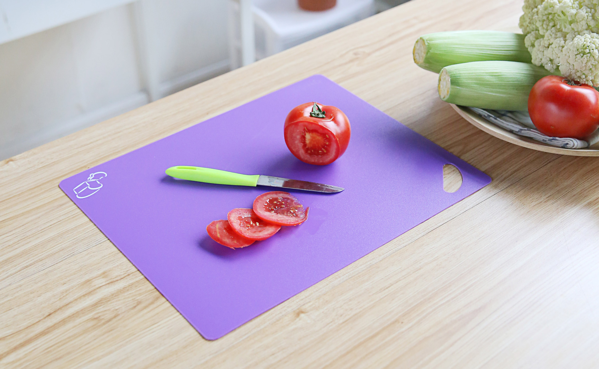 Factory in Stock Environmentally Friendly Plastic Pp Chopping Board Pp Cutting Boards Non-Slip Plastic Cutting Board Pp Non-Slip Cutting Board