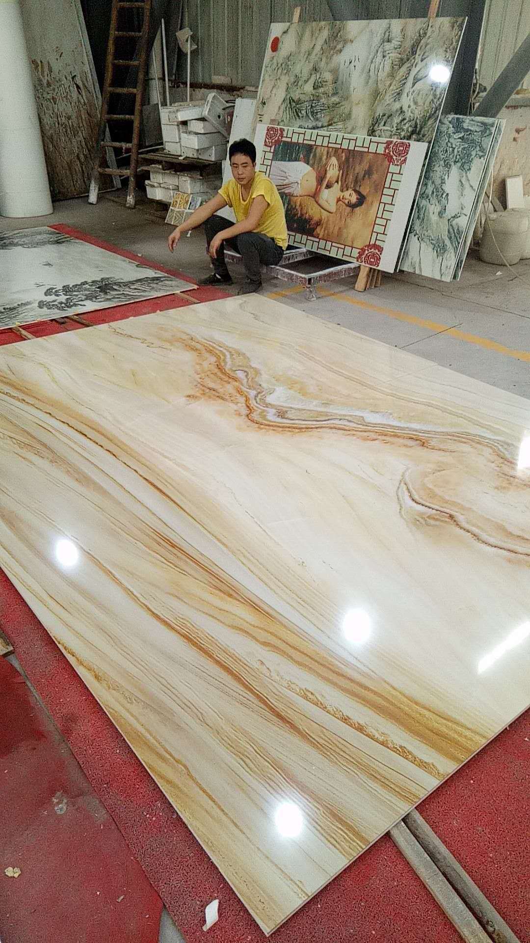 人造石渗墨大板