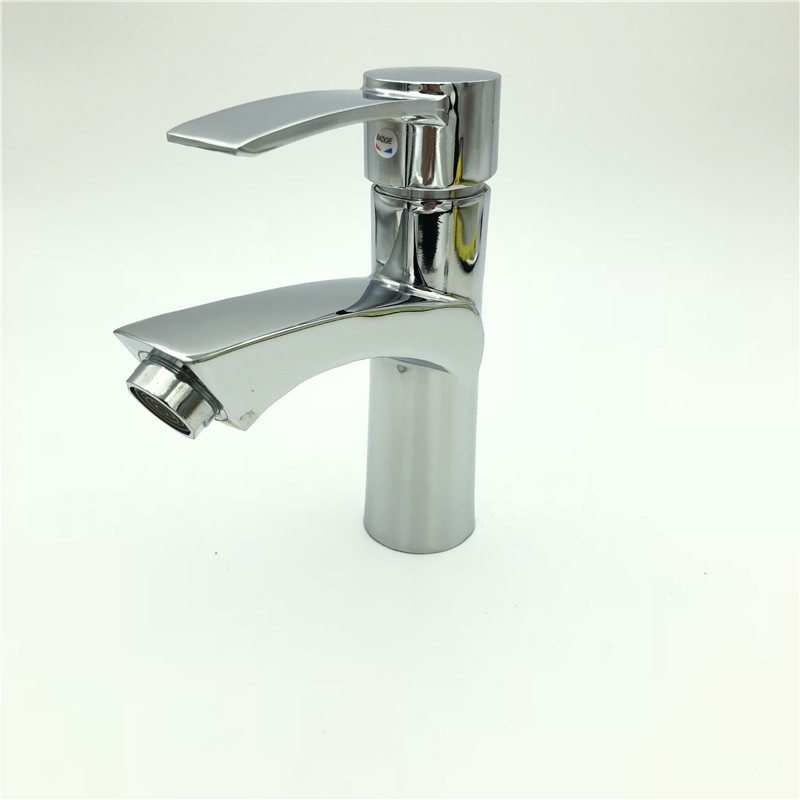 厂家直销锌大卫冷热单孔 洗脸盆水龙头 冷热混水大卫单孔 支持oem