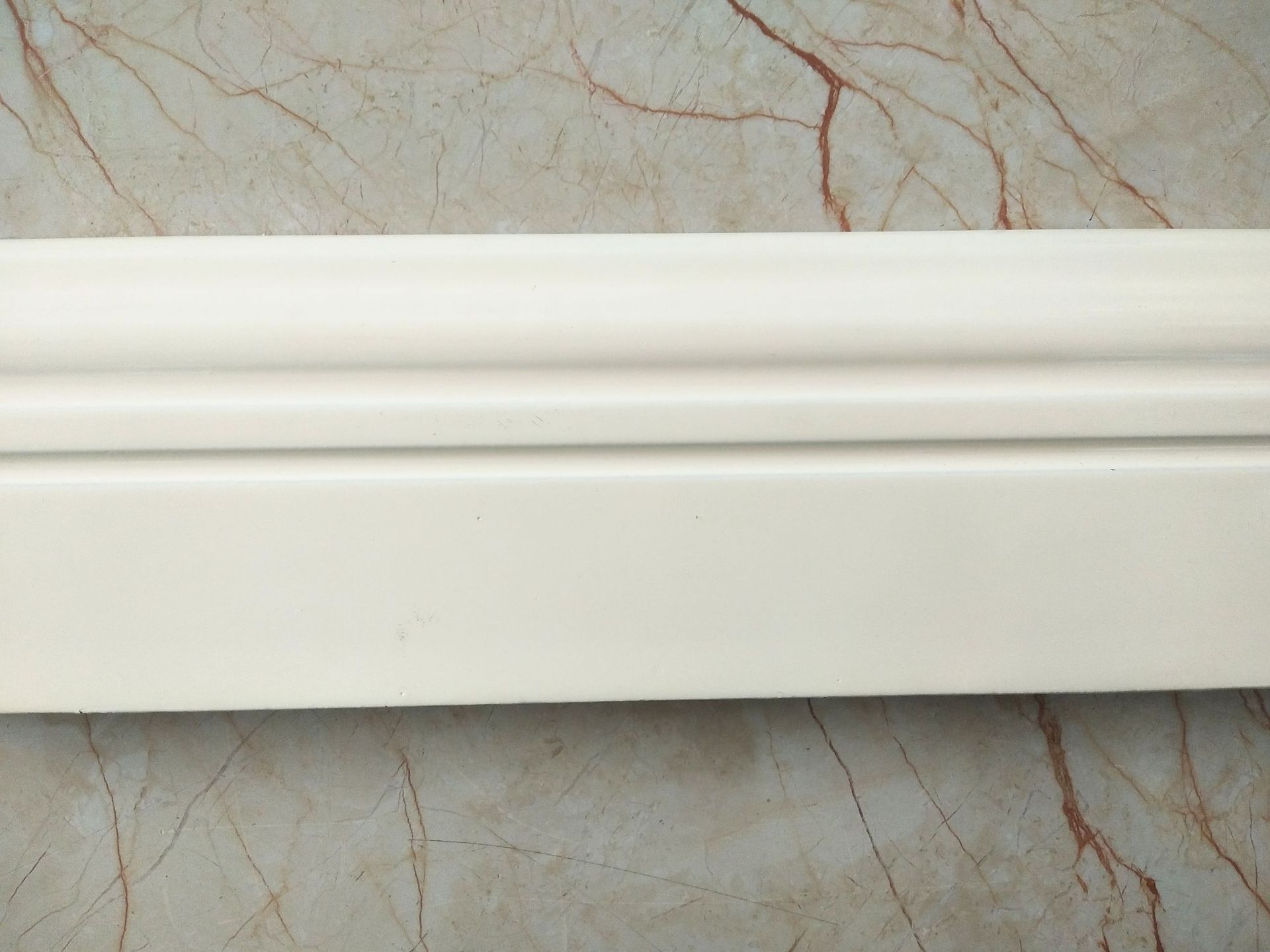 象牙白纯实木踢脚线 厂家热卖80mm木质环保地脚线 灰色白色踢脚板