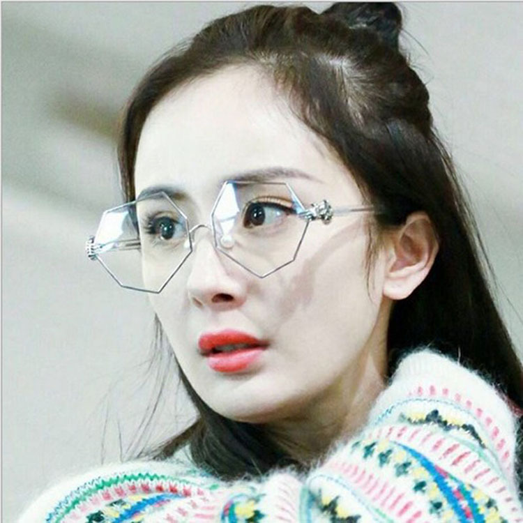 珍珠眼镜架图片