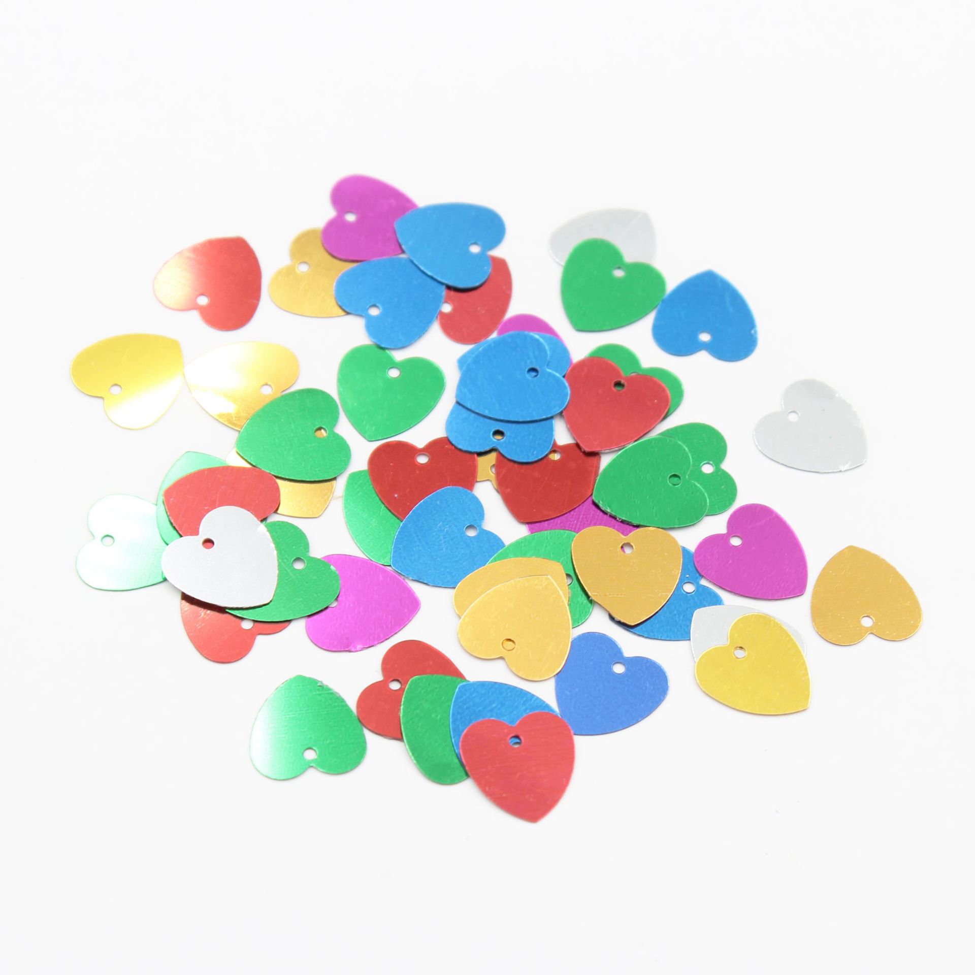 500克五角星桃心蝴蝶亮片diy手工贴片幼教玩具服装婚庆圣诞装饰