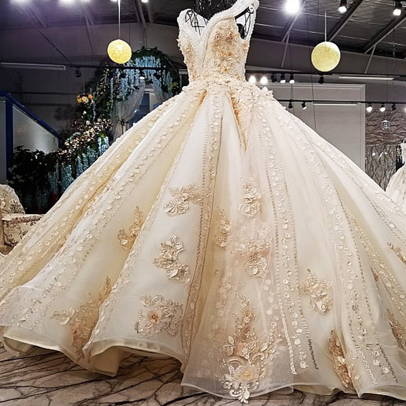 长裙白色婚纱裙钢琴主持拖尾公主裙定制2022春夏新欧美跨境外贸女装