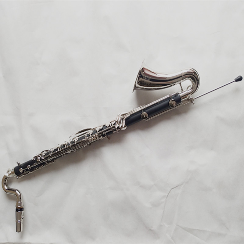 哈麦伦木管乐器胶木低音单簧管降b调学生初学成人乐队专业演奏