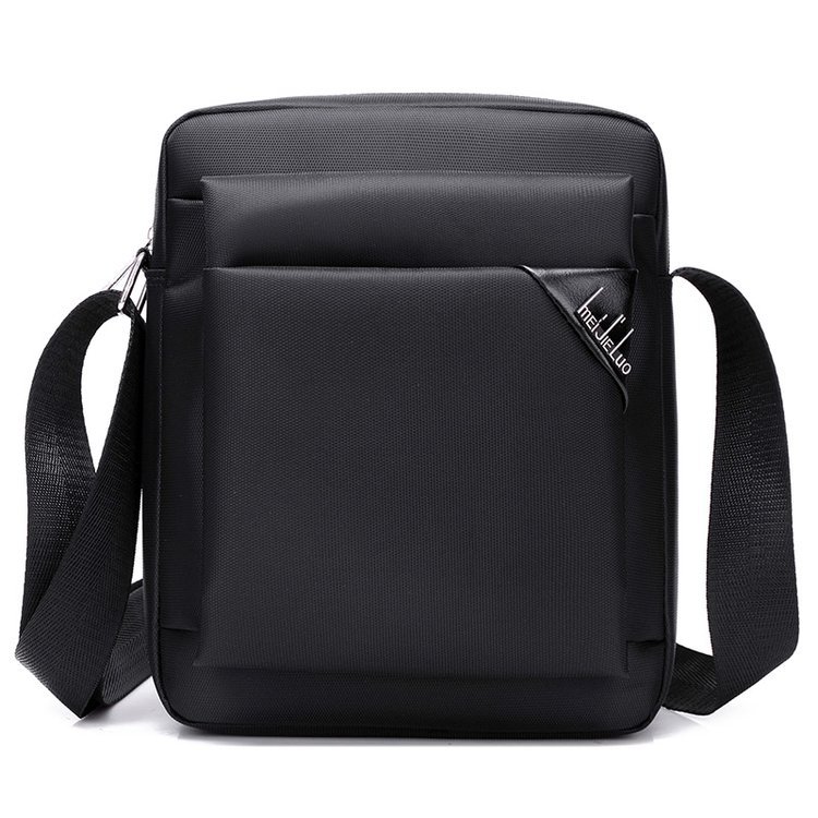 男包牛津布包中老年人男士斜挎包竖款爸爸包包尼龙单肩斜跨包背包
