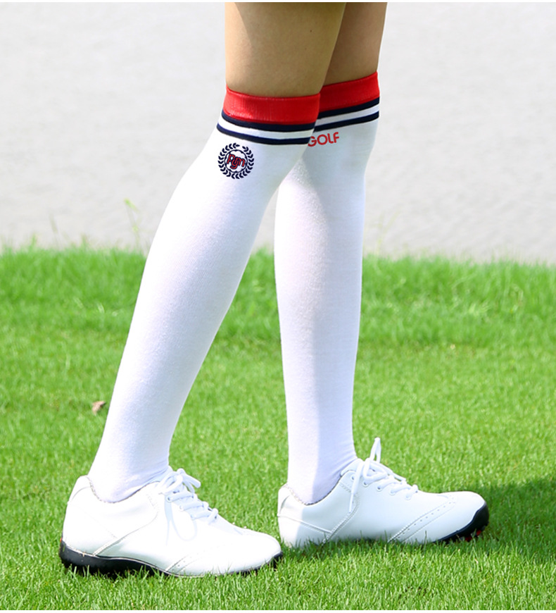 高尔夫女士球袜 码数:均码 标准:fz/t73001-2008gb18401-2010 安全