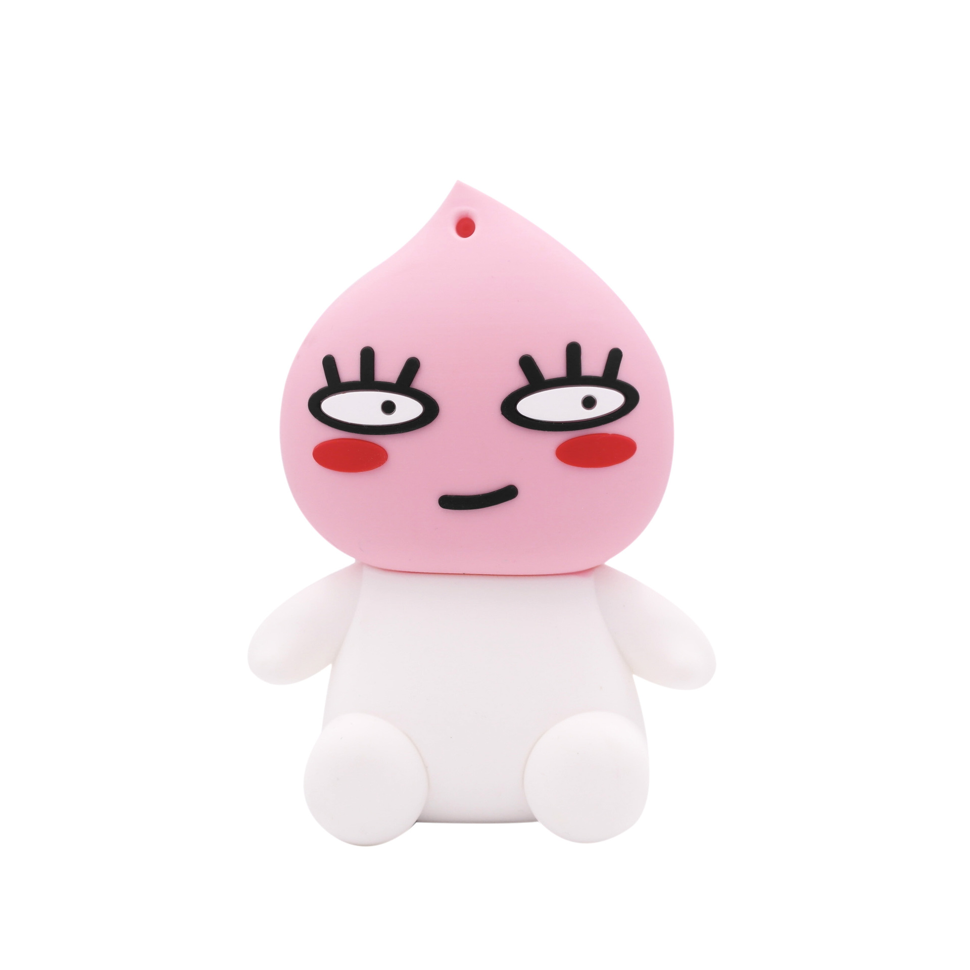 跨境专供韩国kakao充电宝5200毫安pvc可爱创意屁桃君移动电源厂家