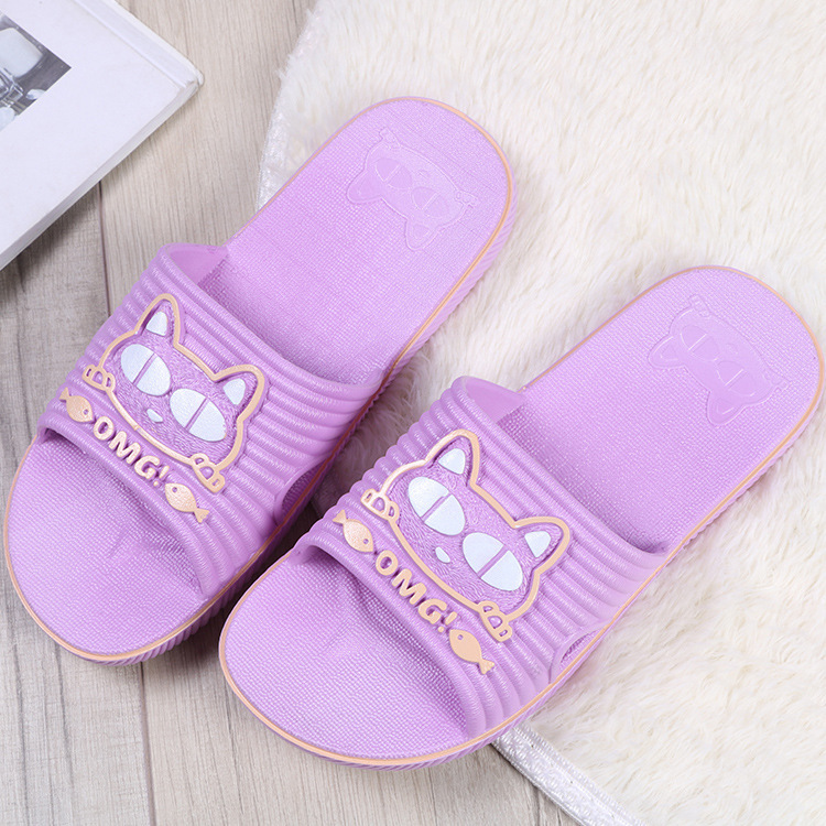 2023 Creative New Slippers Summer Non-Slip Indoor Home Slippers Men and Women Couple Hotel Bathroom Sandals Wholesale