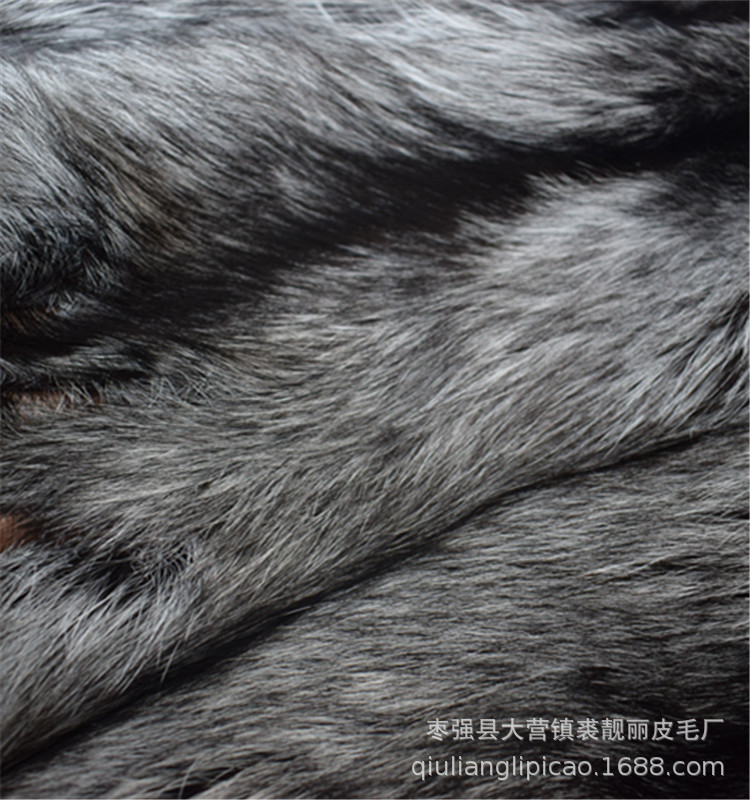 批发 狐狸皮 玄狐皮 银狐皮 狐狸皮 银蓝皮 黑狐皮 毛领 毛条袖口