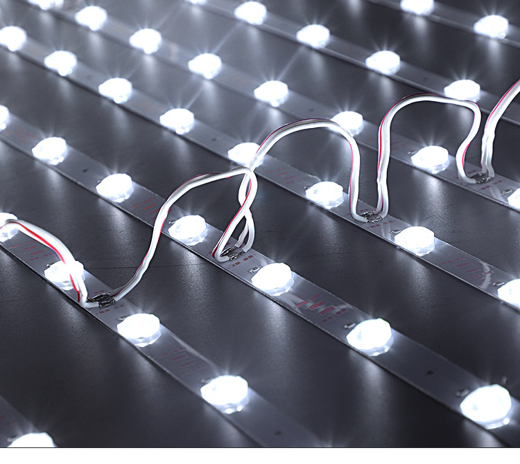 3030漫反射灯条广告灯箱光源12v硬灯条软膜天花卷帘超亮led灯带