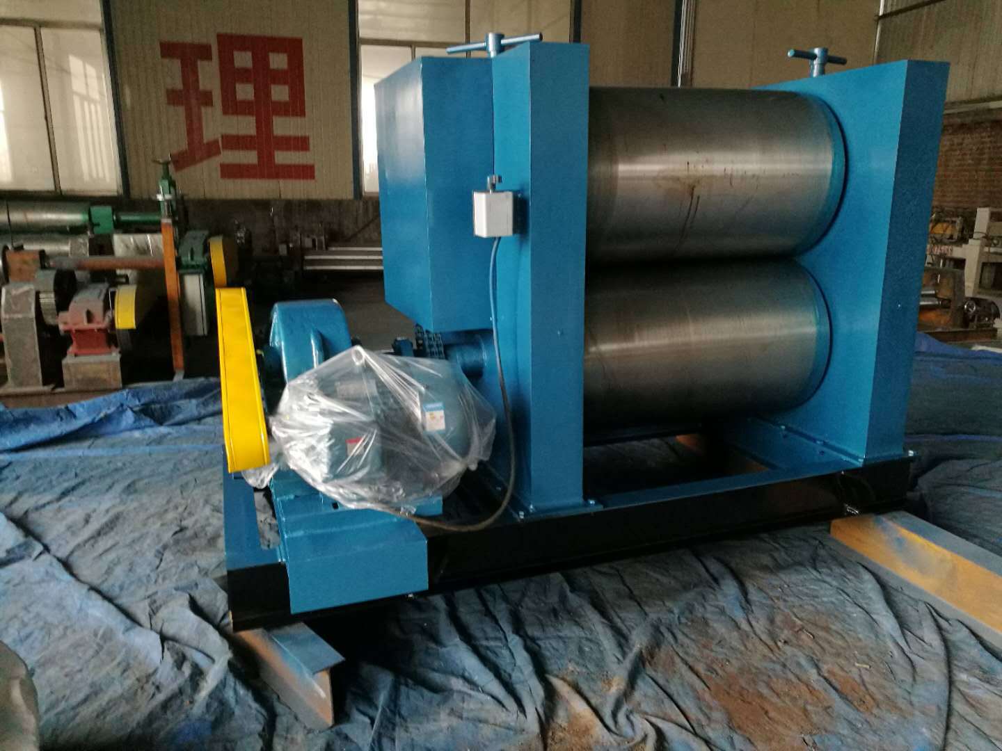 金润供应易拉罐压平机板材展平机两辊压平机铁皮压平机