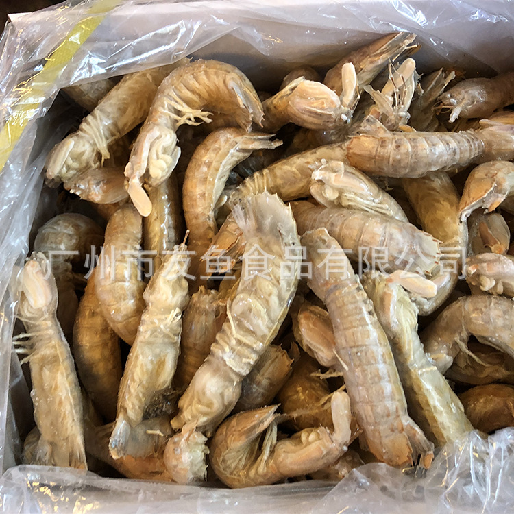 批发单冻琵琶虾姑 虾婆野生熟冻皮皮虾 爬爬虾濑尿虾自助餐9斤/件