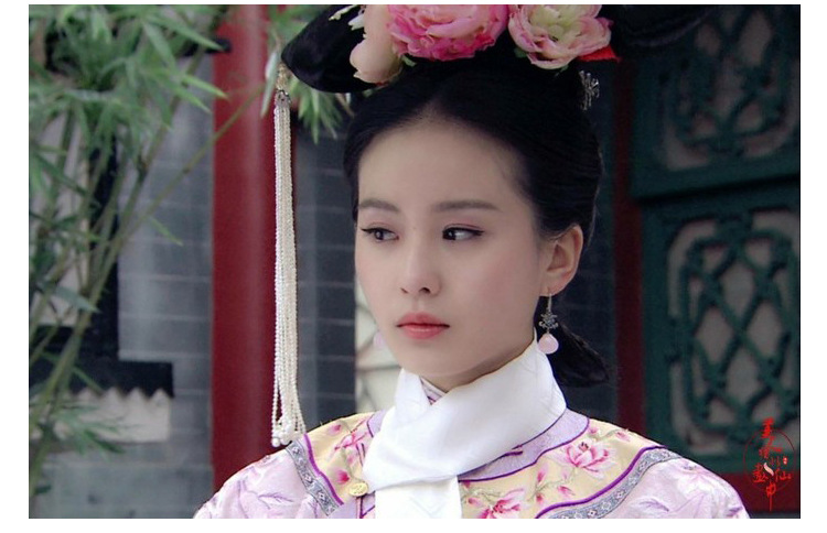 厂家直销清朝甄嬛汉服古装旗头假发格格头古代清朝宫廷