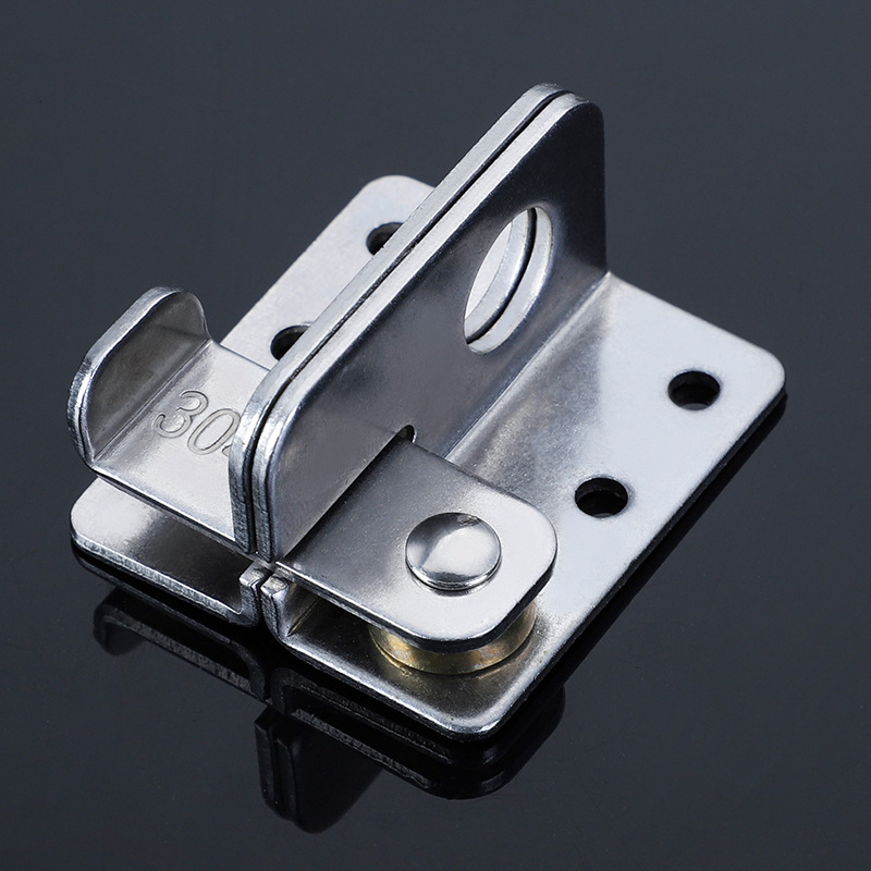 五金锁扣明装搭扣锁柜门锁移门挂锁门栓插销不锈钢锁扣批发明插销