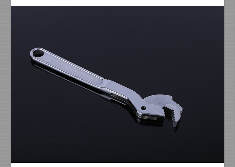 自锁多功能万用扳手 铬钒钢活动扳手 汽车维修大扭矩公制扳手