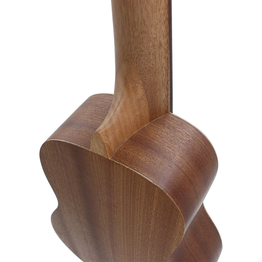 尤克里里 ukulele21寸玫瑰木指板乌克丽丽心形音孔沙比利小吉他