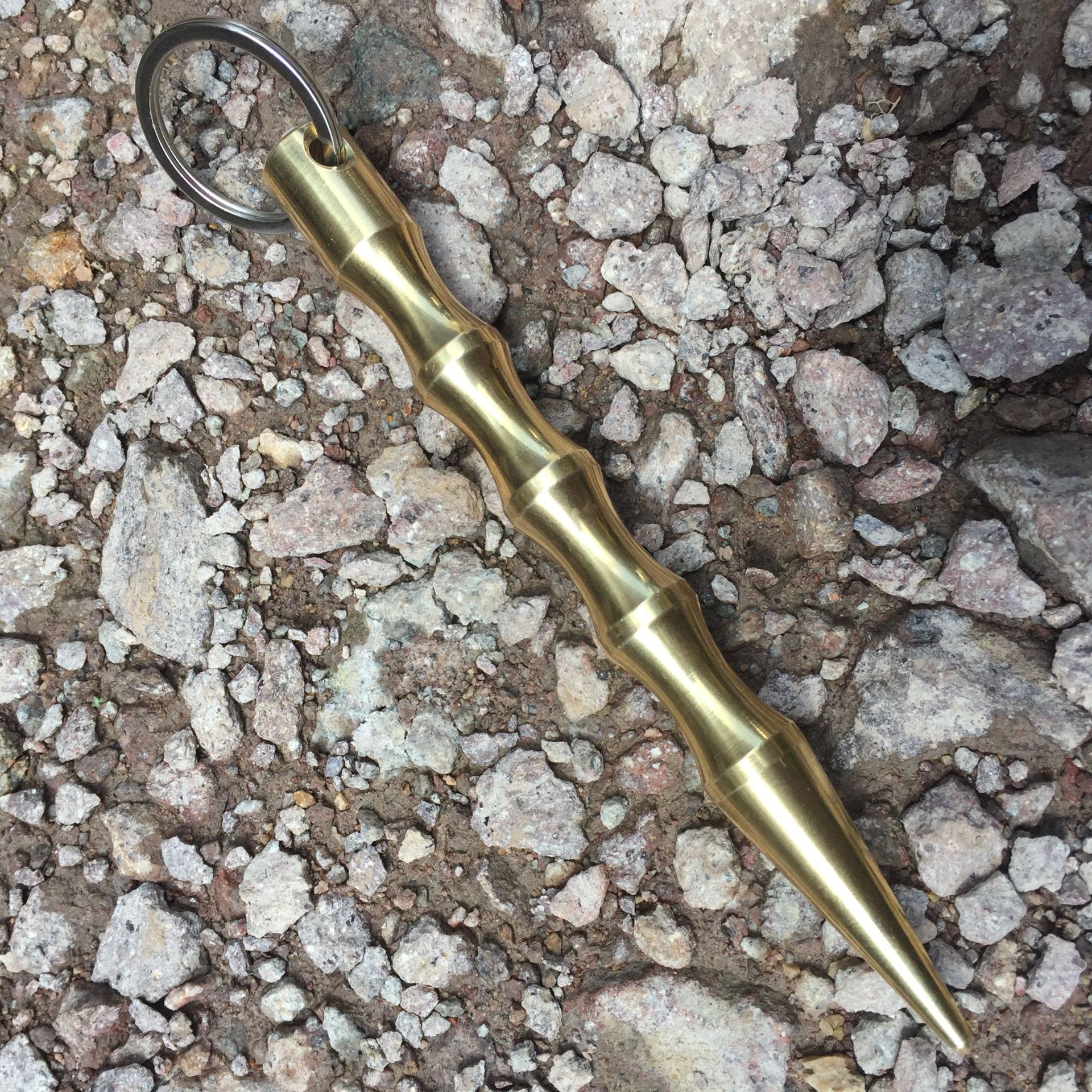 酷棍 黄铜 短棍 钥匙棍 男女子防身棍 户外救生用品 应急破窗器