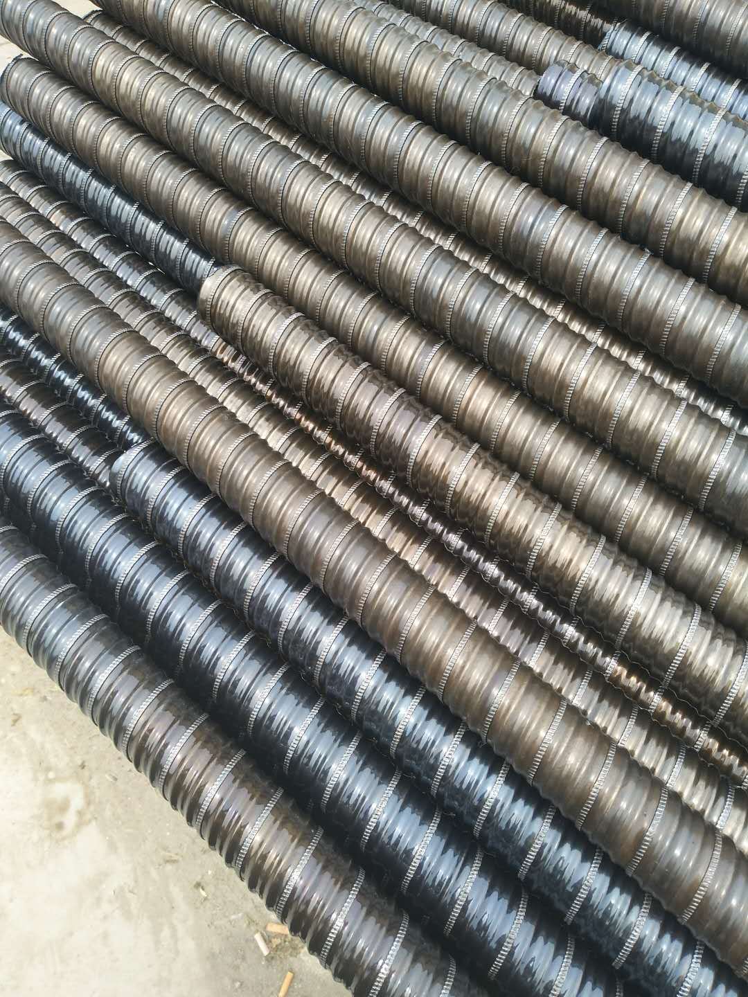 桥梁预应力金属波纹管 黑带波纹管镀锌波纹管 预埋波纹管壁厚 国