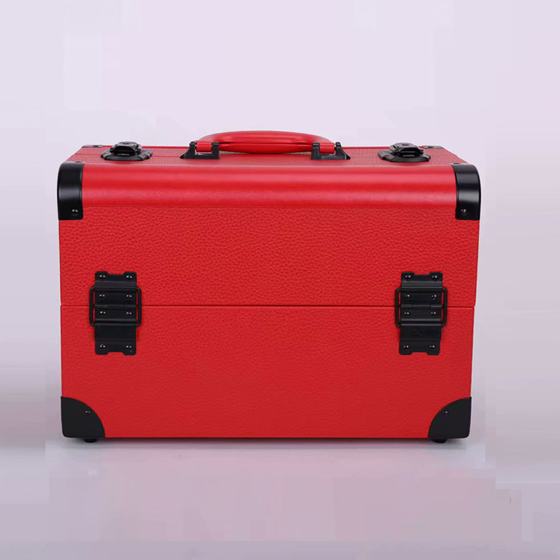 新款多层化妆箱韩版时尚化妆包多功能化妆品收纳包 多色可选