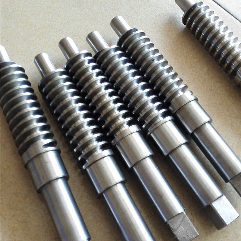 蜗轮金属传动蜗杆 小型齿轮单头升降蜗杆右旋反向蜗杆
