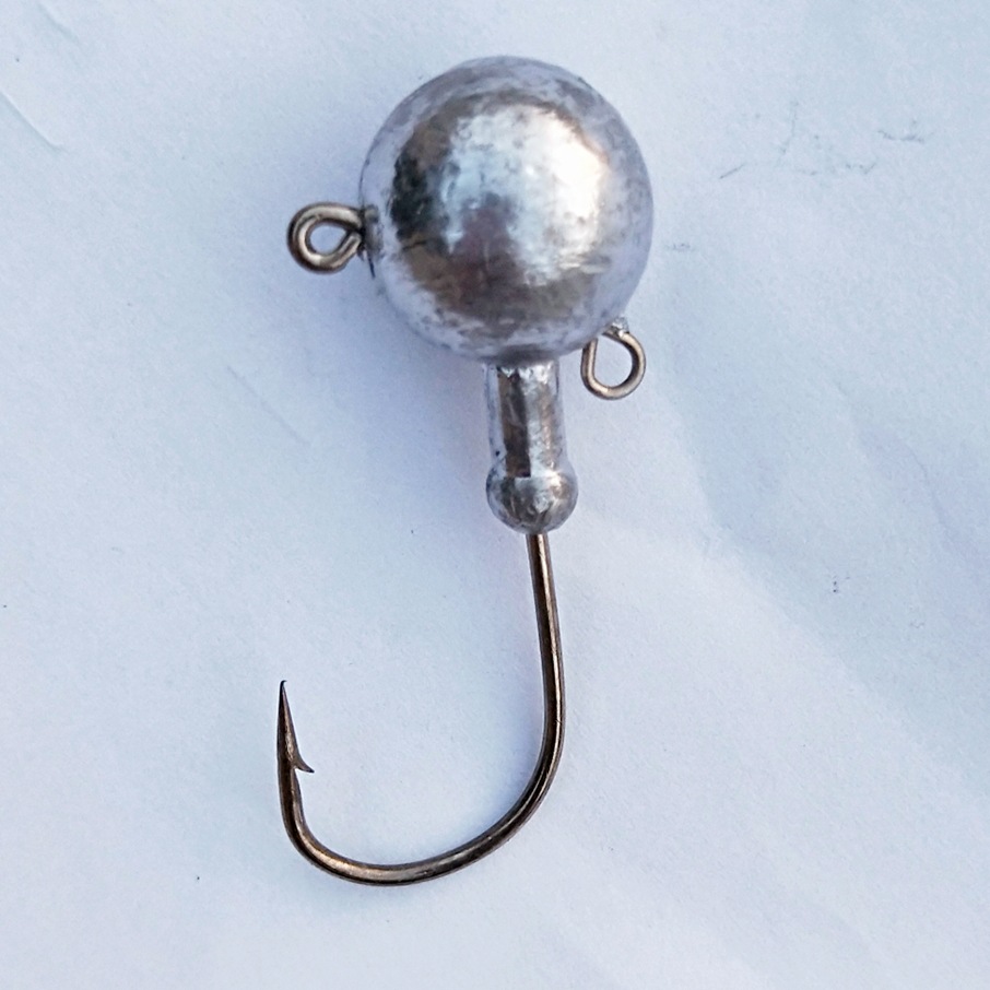 双鼻 原色铅头钩 路亚 海钓 圆形铅头钩 多色可选 鱼钩 渔具批发