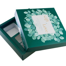 厂家供应护肤品四件套礼盒吸塑内衬彩妆纸盒白卡纸折叠礼品盒