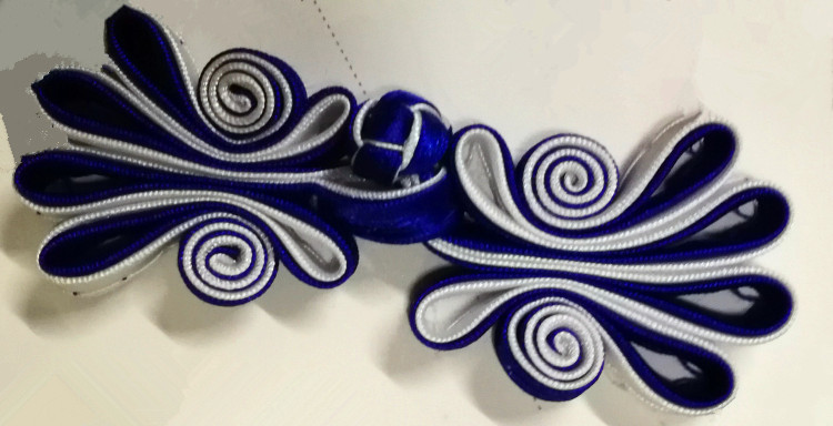 旗袍扣子唐装钮扣中式古典盘扣双蝴蝶布手工艺礼服舞台表演服配件