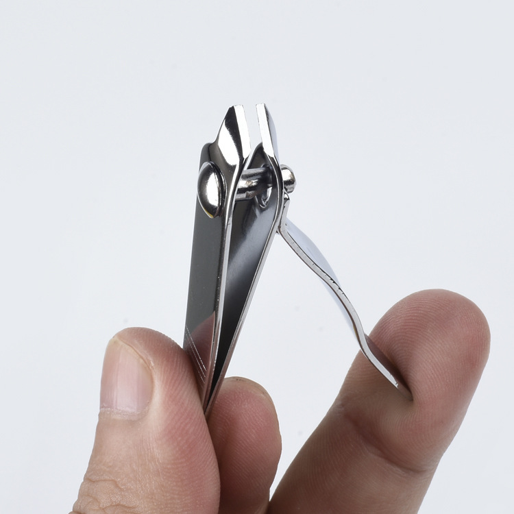 厂家直销不锈钢指甲钳斜口指甲剪 去死皮剪多功能指甲刀 修甲工具