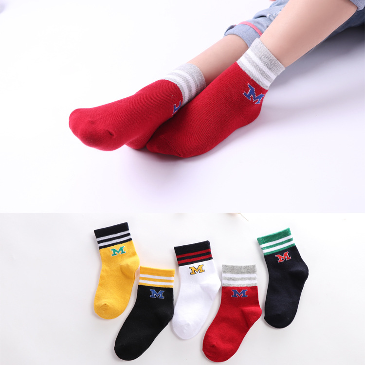 Strict Selection Children's Socks Children's Socks Japanese Style Spring Cartoon Thin Cotton Socks Baby Boys and Girls Tube Socks Zhuji Children's Socks Wholesale