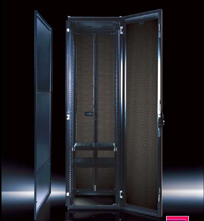 威图网络机柜 rittal dk-ps服务器九折型材机柜42u服务器机柜