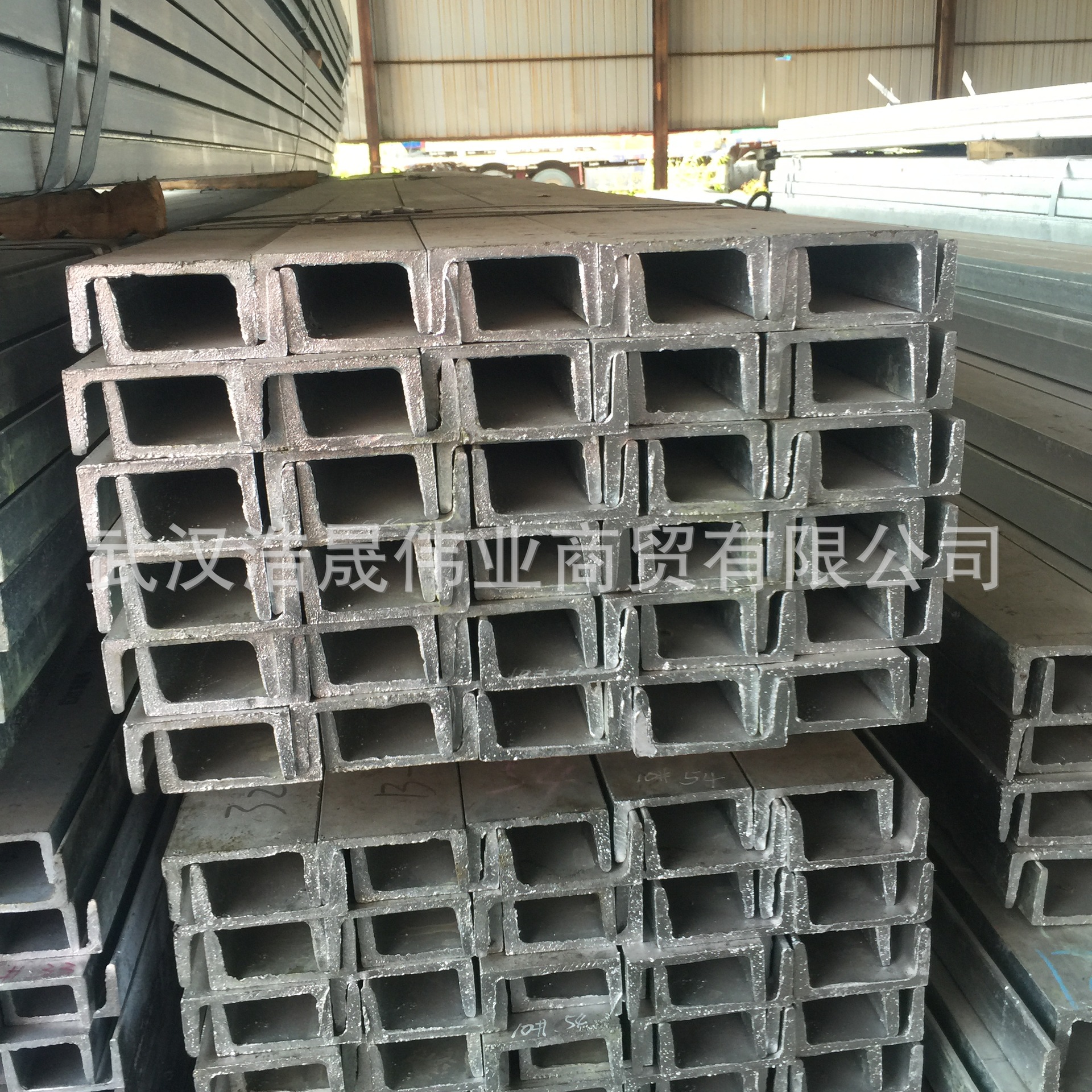 宜昌直发镀锌槽钢 6号槽钢 电梯用镀热锌国标槽钢可冲压折弯打孔