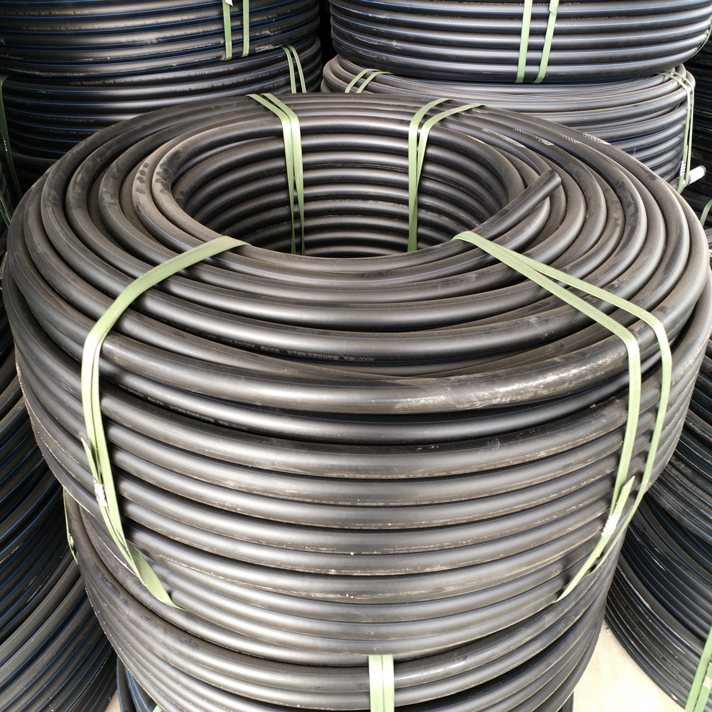 hdpe盘管 自来水管 高密度聚氯乙烯盘管 穿线管 护套管